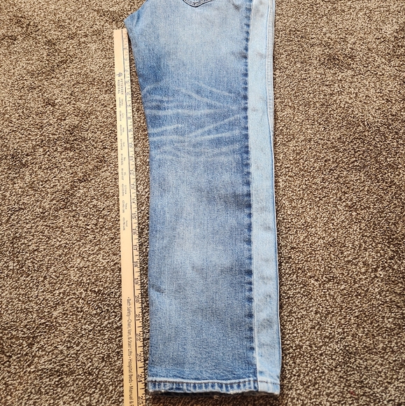 Madewell Cruiser Straight Jeans Two Tone Size 27 - Picture 9 of 9